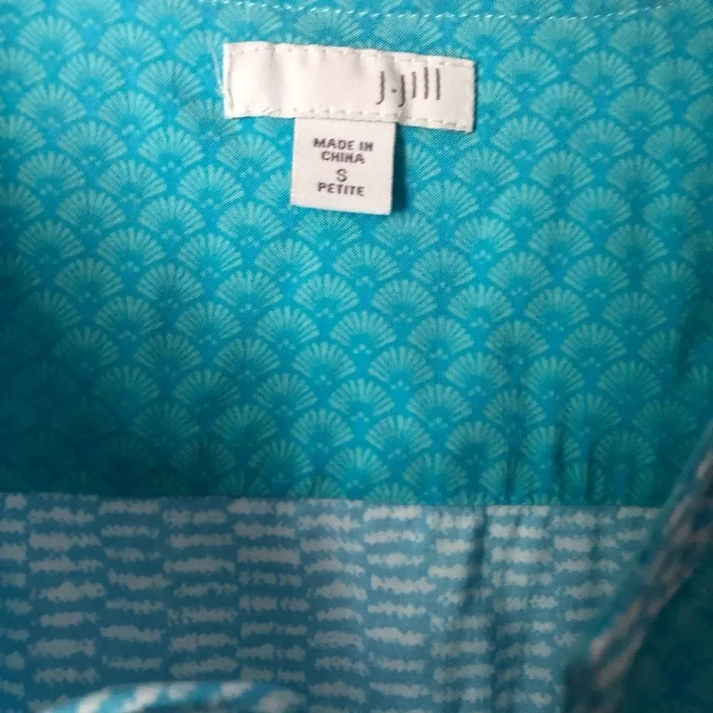 J.Jill women blouse top, size small p